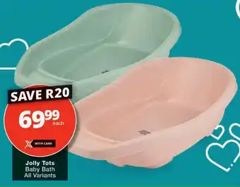 Checkers Jolly Tots Baby Bath All Variants offer