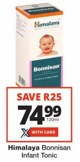 Checkers Himalaya Bonnisan Infant Tonic offer