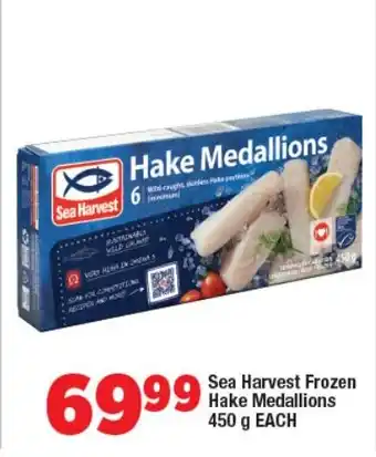 OK Foods Sea Harvest Frozen Hake Medallions 450 g EACH offer