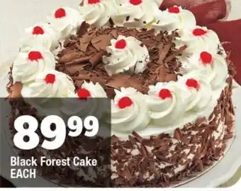 OK Foods Black Forest Cake EACH offer