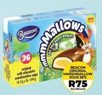 1UP BEACON ORIGINAL MARSHMALLOW EGGS 36'S offer