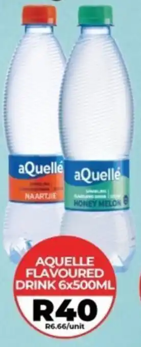 1UP AQUELLE FLAVOURED DRINK 6x500ML offer