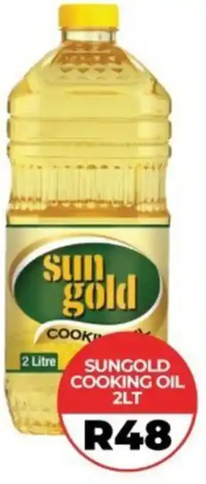 1UP SUNGOLD COOKING OIL 2LT offer