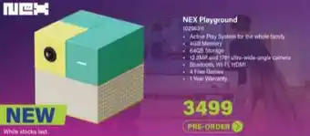 NEX Playground
