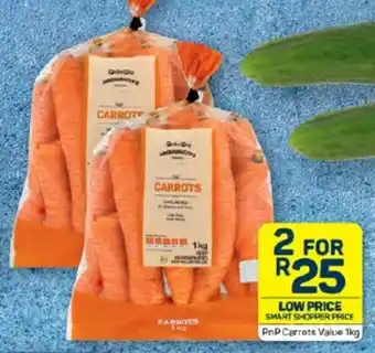 Pick n Pay Hypermarket PnP Carrots Value 1kg offer