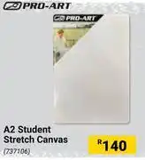 Builders Warehouse Pro Art A2 Student Stretch Canvas offer