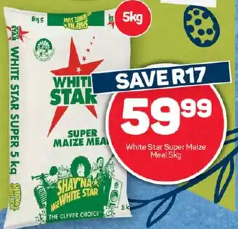 Pick n Pay Hypermarket White Star Super Maize Meal 5kg offer