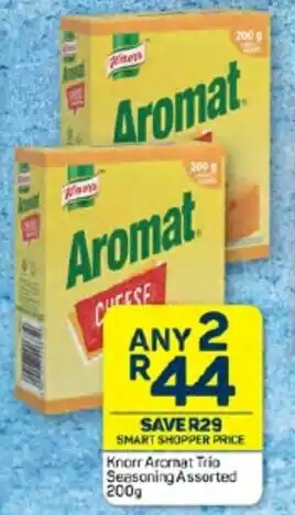 Pick n Pay Hypermarket Knorr Aromat Trio Seasoning Assorted 200g offer