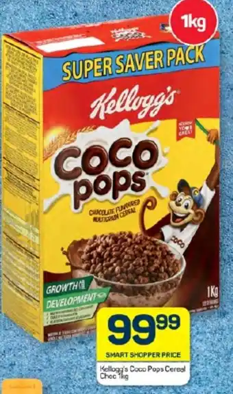 Pick n Pay Hypermarket Kellogg's Coco Pops Cereal Choc 1kg offer