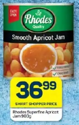 Pick n Pay Hypermarket Rhodes Superfine Apricot Jam 900g offer