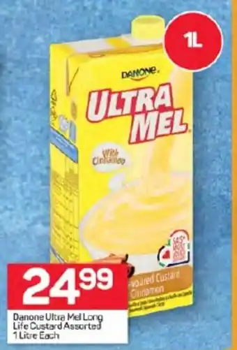 Pick n Pay Hypermarket Danone Ultra Mel Long Life Custard Assorted offer