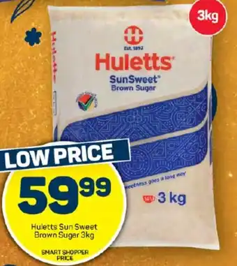 Pick n Pay Hypermarket Huletts Sun Sweet Brown Sugar 3kg offer