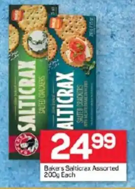 Pick n Pay Hypermarket Bakers Salticrax Assorted 200g Each offer