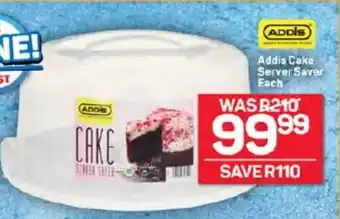 Pick n Pay Hypermarket Addis Cake Server Saver Each offer