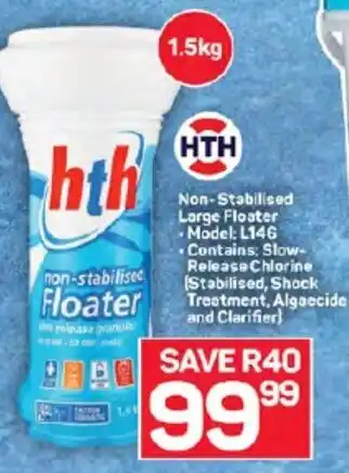 Pick n Pay Hypermarket HTH Non-Stabilised Large Floater offer