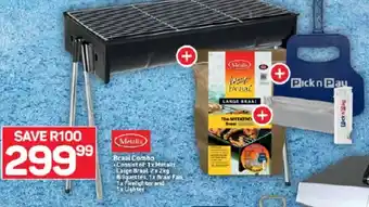 Pick n Pay Hypermarket Metalix Braai Combo offer