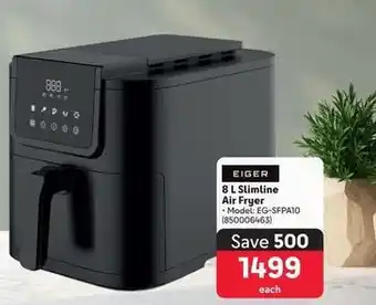 Makro Eiger - 8 l slimline air fryer offer