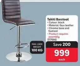 Tahiti barstool