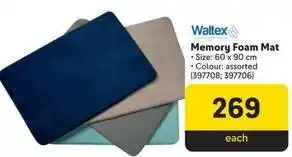 Makro Waltex - memory foam mat offer