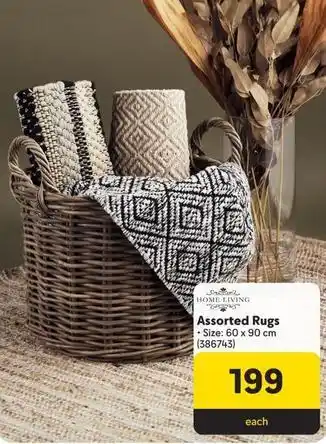 Makro Home living - assorted rugs offer