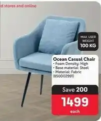 Makro Ocean casual chair offer