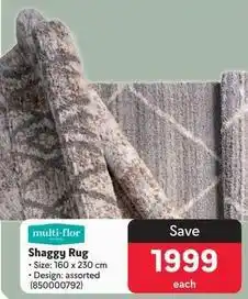 Makro Multi-flor - shaggy rug offer