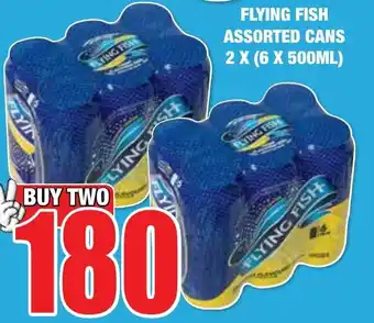 Boxer Liquors FLYING FISH ASSORTED CANS 2x(6x500ml) offer