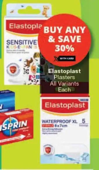 Checkers Elastoplast Plasters All Variants Each offer