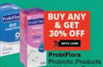 Checkers ProbiFlora Probiotic Products All Variants Each offer