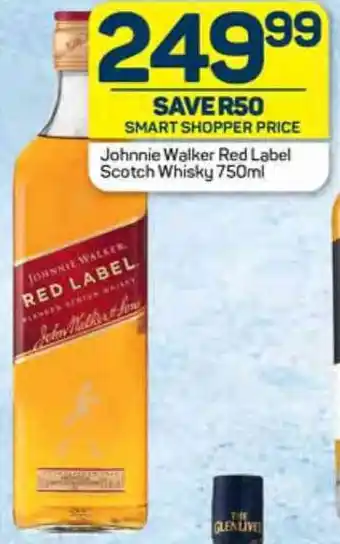 Pick n Pay Johnnie Walker Red Label Scotch Whisky 750ml offer