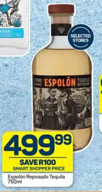 Pick n Pay Espolón Reposado Tequila 750ml offer