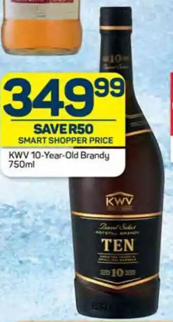 Pick n Pay KWV 10-Year-Old Brandy 750ml offer