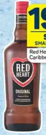 Pick n Pay Red Heart Original Caribbean Rum 750ml offer