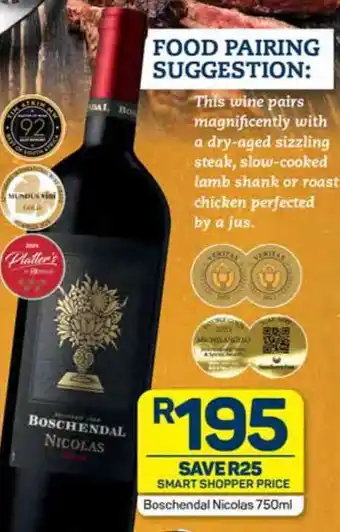 Boschendal Nicolas 750ml