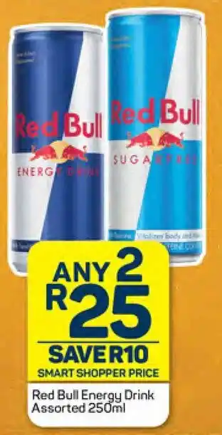 Pick n Pay Red Bull Energy Drink Assorted 250ml offer