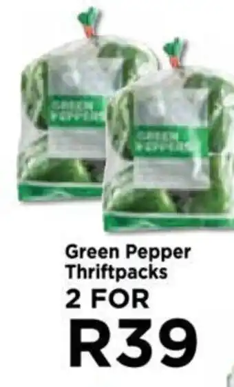 Food Lover's Market Green Pepper Thriftpacks offer