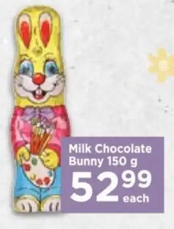 Food Lover's Market Milk Chocolate Bunny 150 g offer