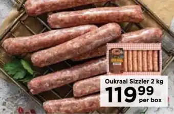 Food Lover's Market Oukraal Sizzler 2 kg offer