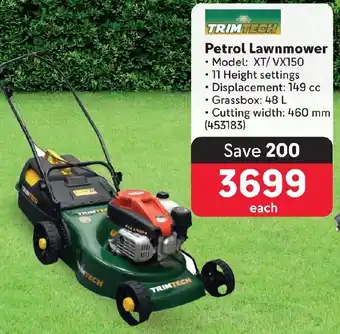 Makro TRIMTECH Petrol Lawnmower offer