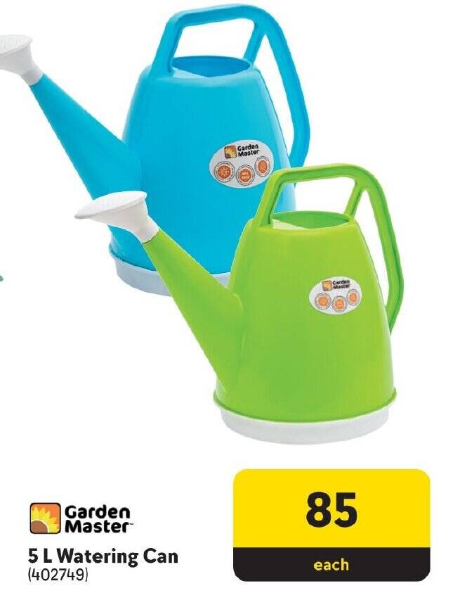 Garden Master 5 L Watering Can offer at Makro