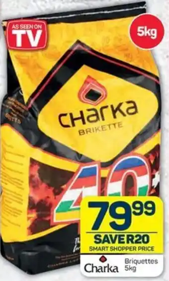 Pick n Pay Hypermarket Charka Briquettes 5kg offer