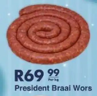 President Hyper President Braai Wors offer