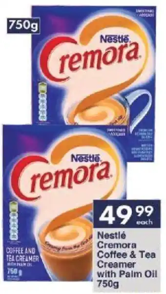 President Hyper Nestlé Cremora Coffee & Tea Creamer with Palm Oil 750g offer