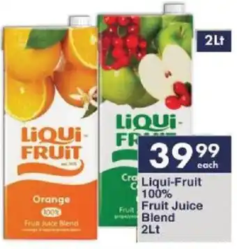 President Hyper Liqui-Fruit 100% Fruit Juice Blend 2Lt offer