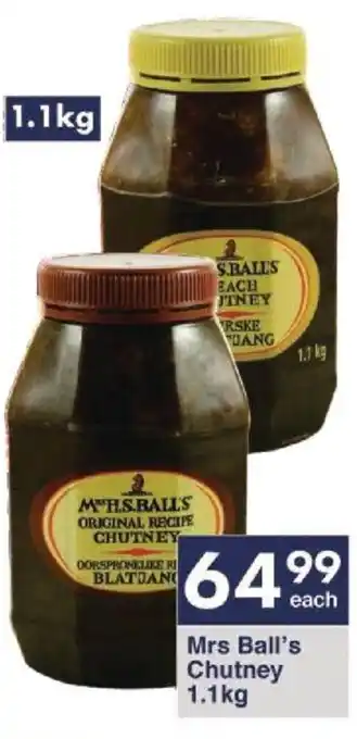 President Hyper Mrs Ball's Chutney 1.1kg offer