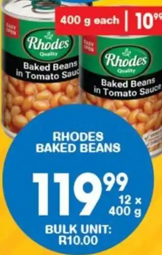 Giant Hyper RHODES BAKED BEANS offer