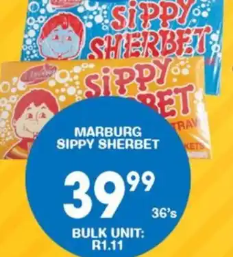 MARBURG SIPPY SHERBET