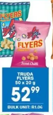 TRUDA FLYERS 50 x 20 g offer at Giant Hyper