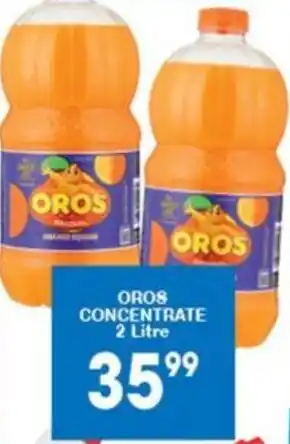 Giant Hyper OROS CONCENTRATE 2 Litre offer