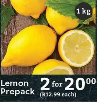 Oxford Freshmarket Lemon Prepack offer